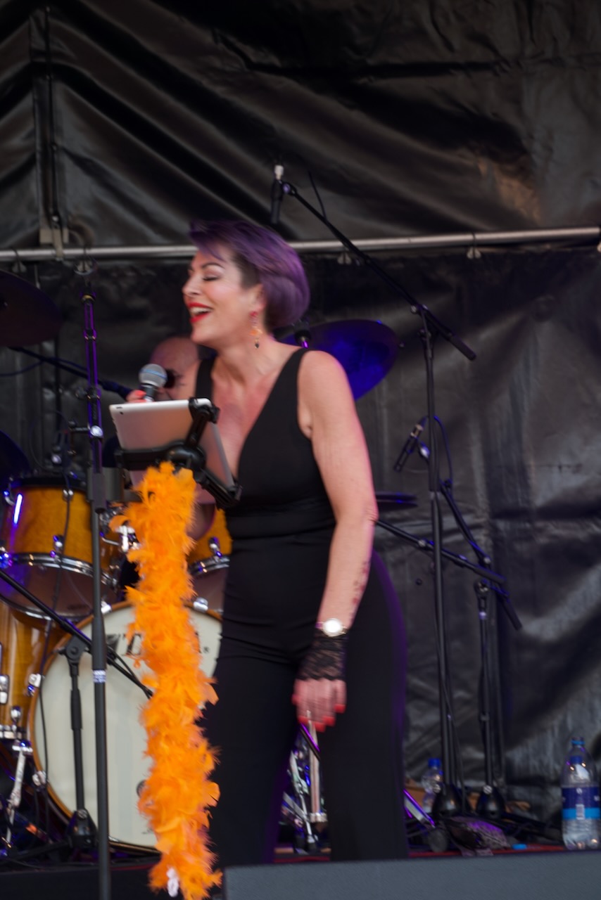 Shoot the Breeze live op het podium